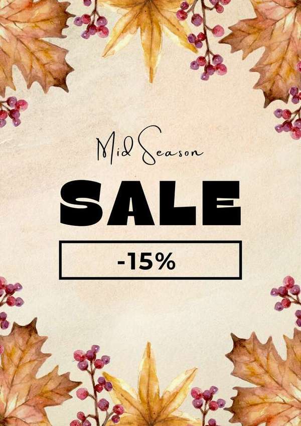 mid season sale herbst fuenfzehn prozent