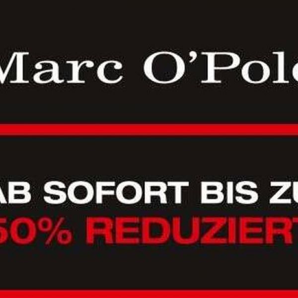 AB SOFORT! Bis zu 50% bei Marc O´Polo Garmisch
